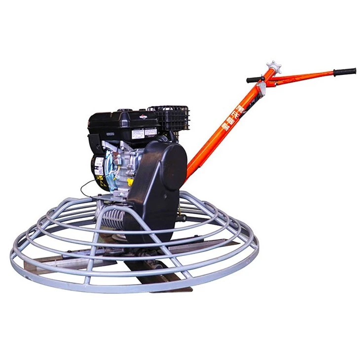 High Quality Walk-Behind Handheld Gasoline Engine 100cm 80cm Concrete Power Trowel Machine