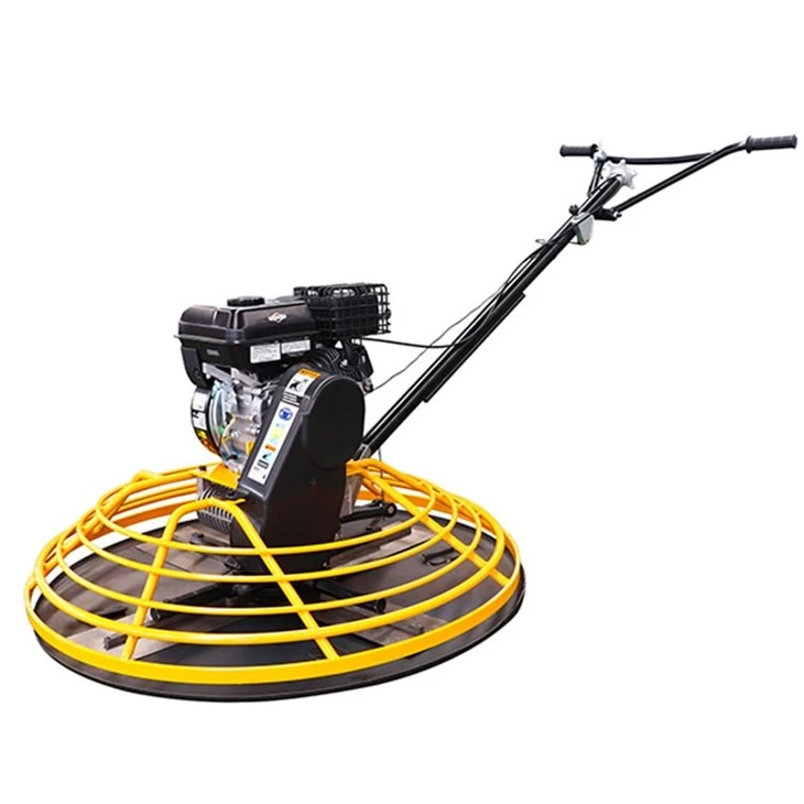 High Quality Walk-Behind Handheld Gasoline Engine 100cm 80cm Concrete Power Trowel Machine
